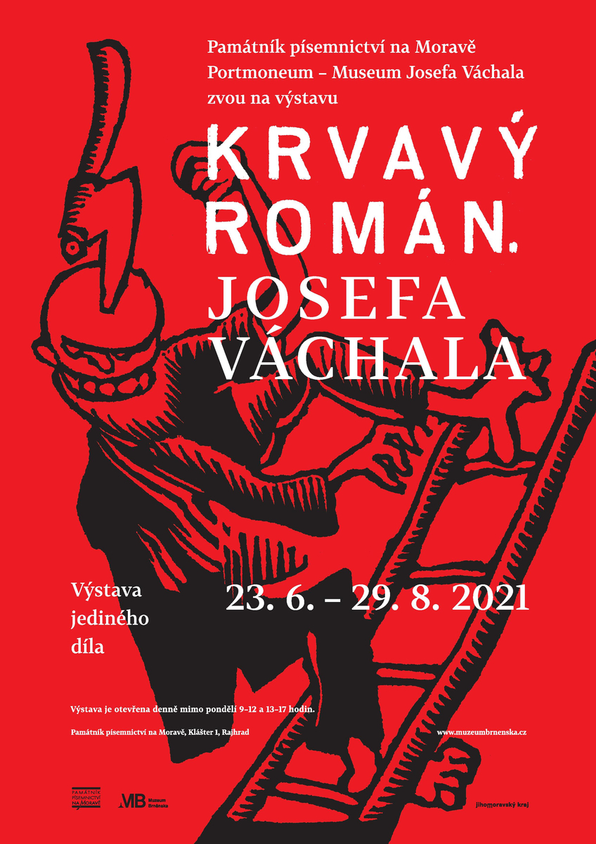 Vchal PLAKAT A2 KRVAVY ROMAN page 001